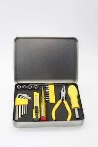 22PCS Hand Tool in One Portable Iron Box Home Repairing Hand Tool Set