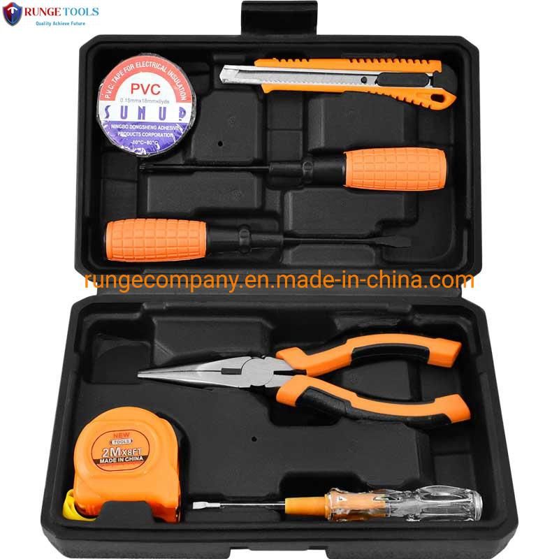 50PCS Industrial Tool Set with Impact Electric Drill Combination Plier Kit