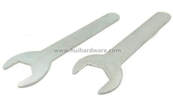 Single Open-End Stamp Steel Wrench Thin Spanner