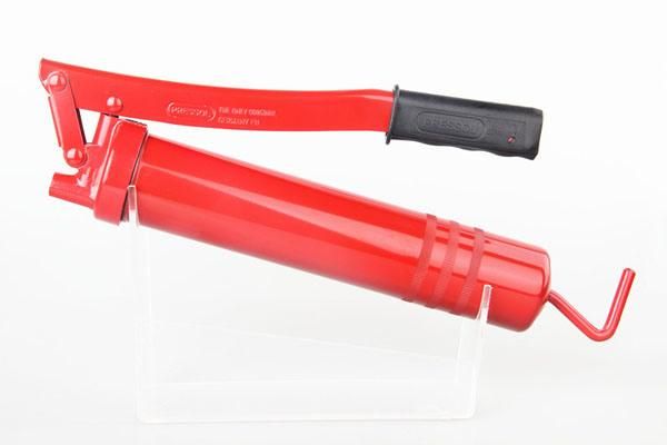 400cc Air Grease Gun, Transform to Hand Grease Gun by Changing Handle&Head Cap,