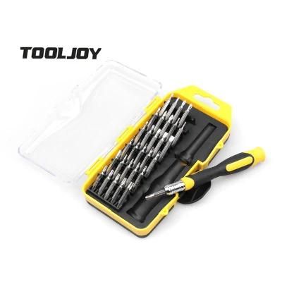 Screwdriver Tool Set 31PCS Drill Impact Bits and Handle Screwdriver for Industry or Household Using