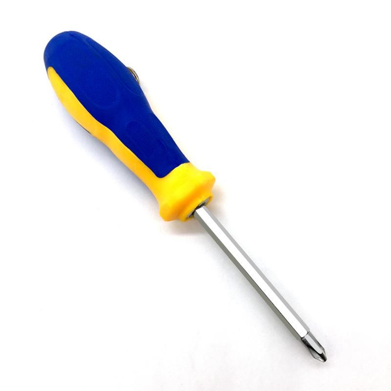 PP+TPR Handle Heavy Duty Carbon Steel Screwdriver for Daily Usage