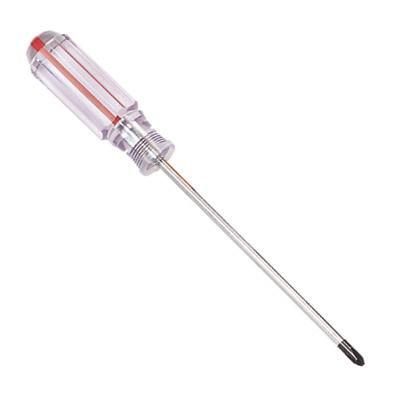 Hand Tools 3#*150mm Transparent Handle Cross/Phillips Head Screwdriver