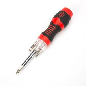 5 in 1 LED Light 5 Detachable Slotted/Cross Screwdriver