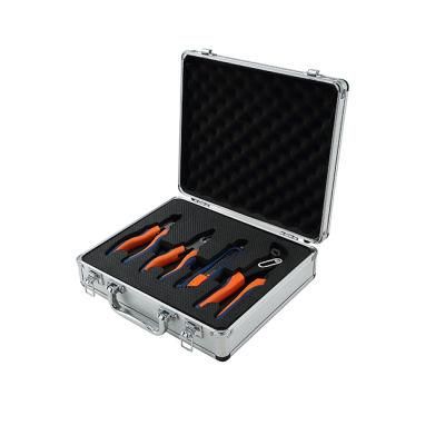 Portable Convenient High Quality Aluminum Case Hand Tool Set with Custom Foam