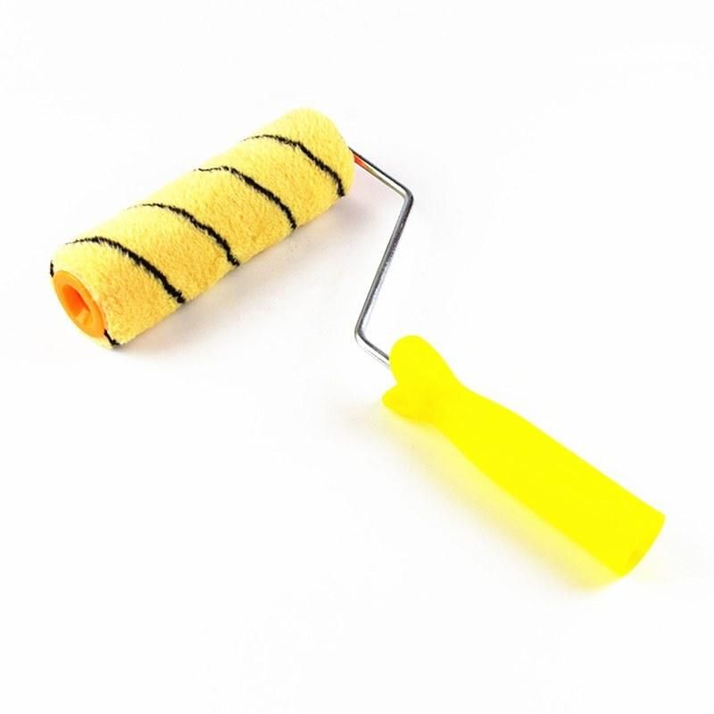 Wall Paint Brush Decorative Paint Roller Brush with Plastic Handle