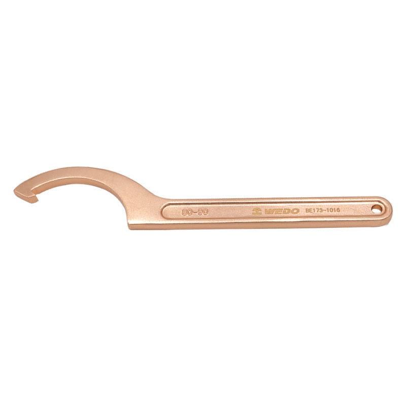 WEDO Non-Sparking Hook Spanner Beryllium Copper High Quality Hook Wrench