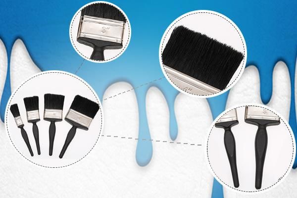 High Quality Factory Low Price Wooden Handle Paint Brushes