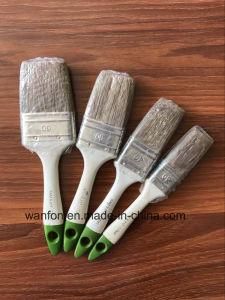 Bristle Mixed Filaments Paint Brush with Plastic Handle