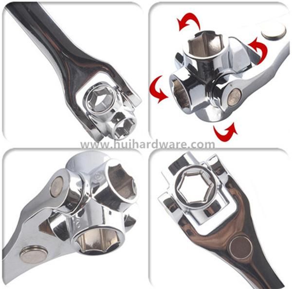 8 in 1 Dog Bone Multi-Function Combination Socket Wrench