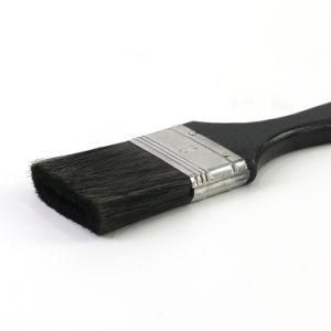 2&prime;&prime; Black Brush Wire Black Wooden Handle Paint Brush