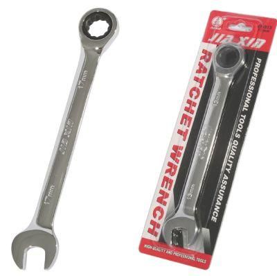 Short Combination Ratchet Wrench 8-24mm