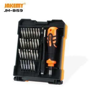Jakemy Top Quality 34 in 1 Portable Precision Screwdriver Set and Socket Set DIY Hand Tool