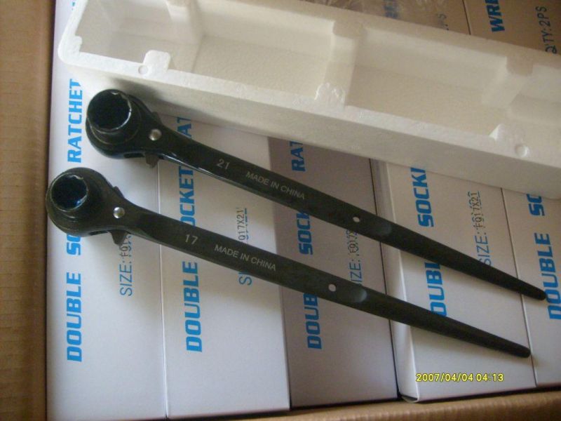 Carbon Steel Cr-V Steel Socket Ratchet Wrench