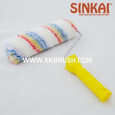 Colorful Household Use Wall Decorative Roller Paint Brush&#160; 7&quot;