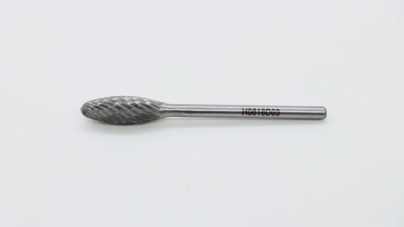 Single Cut SE Tungsten Carbide Burr for Rounded Contouring