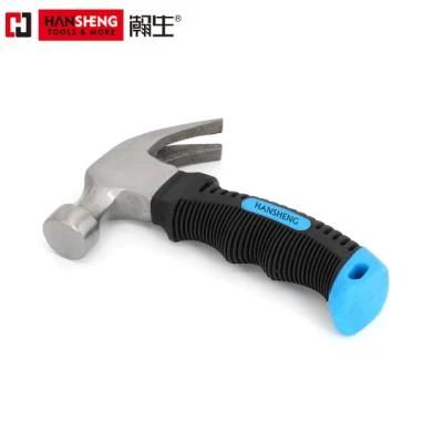 8oz, Made of Carbon Steel, PVC Handle, Machinist Hammer, Rubber Hammer, The Longer Handle Stoning Hammer, Claw Hammer, Bottle Opener Hammer, Bricklaye