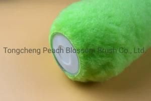 2020 New Green Polyester Fiber Roller Rubber Handle Paint Roller Brush