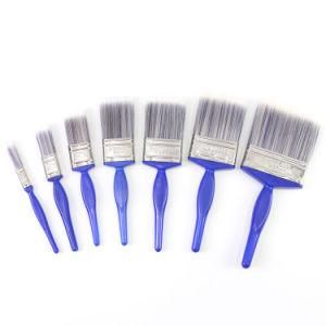 Blue Shaped Handle Nylon Wire Paint Brush Hardware Tool