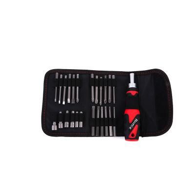 Ronix Hand Tool Set Model Rh-2721 Carbon Steel Material Ratchet Portable Light Screwdriver Bit Set