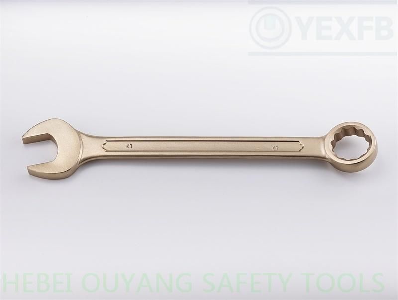 Non-Sparking Combination Spanner Wrench, 41mm, Atex Tools