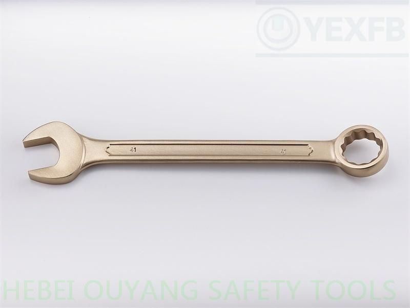 Non-Sparking Combination Spanner Wrench, 41mm, Atex Tools