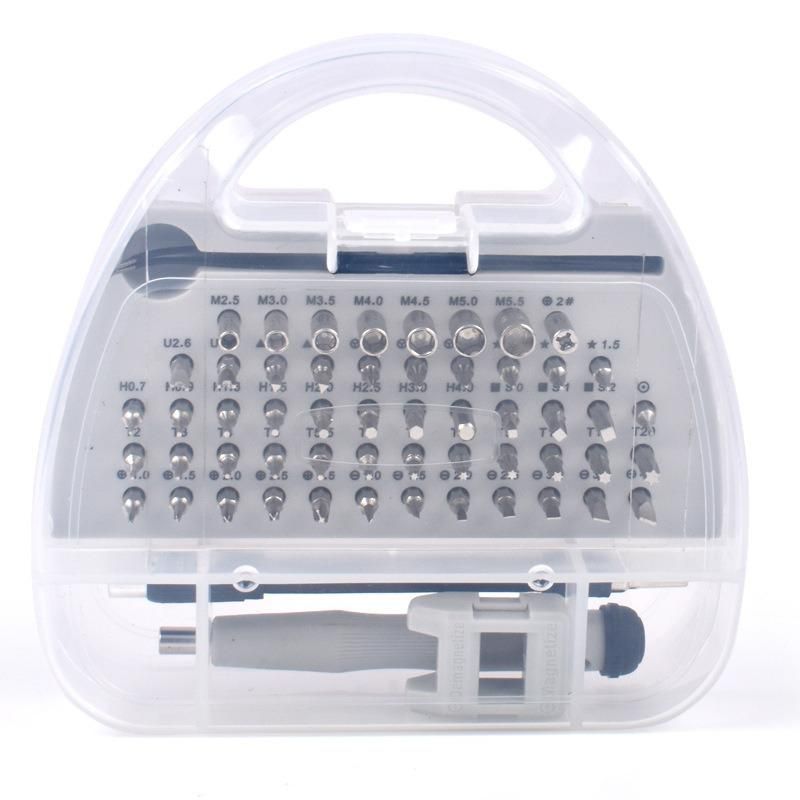 58 in 1 Mobile Phone Watch Repair Disassembly Screwdriver Tool CRV Batch Head Multi-Function Screwdriver Set