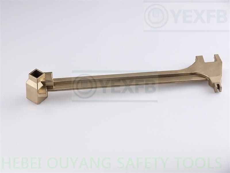 Non-Sparking Oil Gas Safety Tools, Bung Spanner/Wrench, 385 mm, Atex