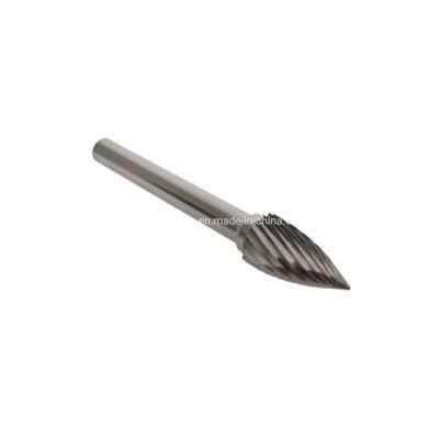 Grinder Bit Aluminium Tungsten Carbide Rotary Burr Set 1/4