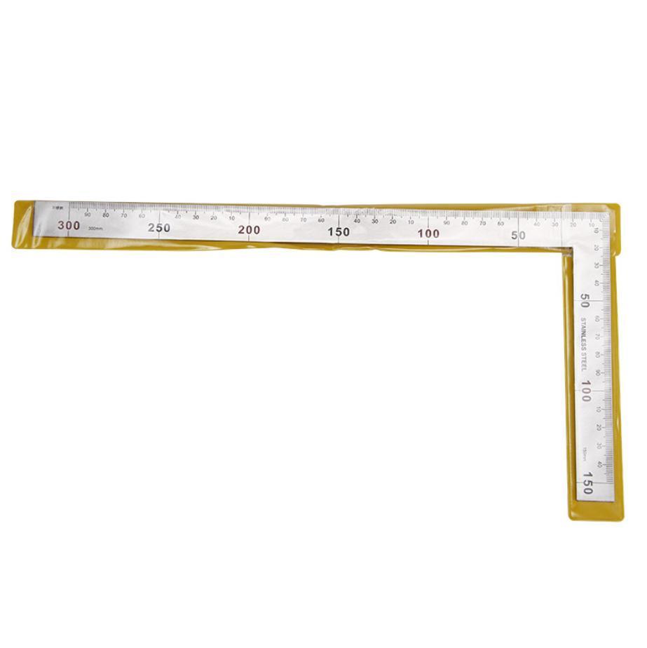 Factory Straight Stainless Steel 90 Degrees Angle Metric Try Mitre Square Ruler