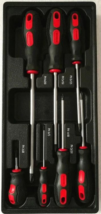 Professional Screwdrivers with Soft Rubber Handle (FY02S)