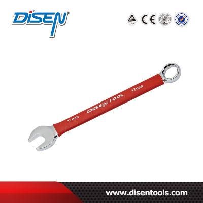 Superior Quality Combination Wrench Mirror Polished with Rubber Handle