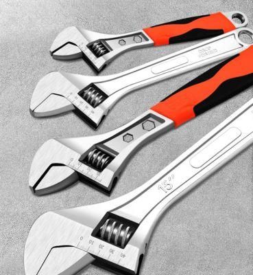 Chrome Vanadium Carbon Steel Universal Adjustable Wrench