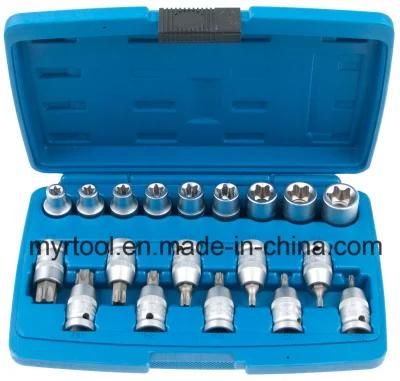 19PCS 1/2&quot;Dr Bits Sockets &amp; Socket Set (FY1719B-1)