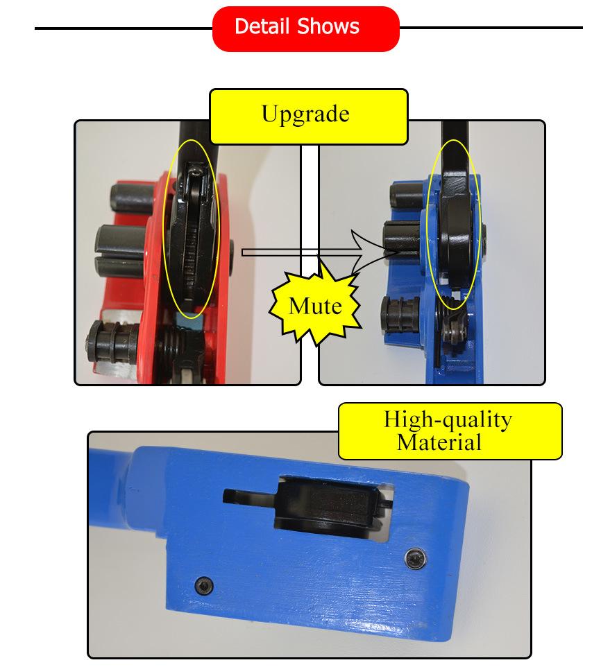 Manual Pet Plastic Strap Tensioner Strap Packing Tools