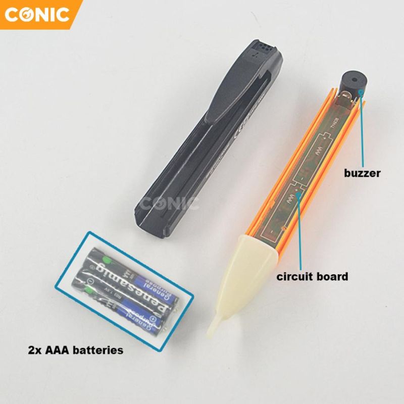 1AC-D Non-Contact Voltage Detector Alert Tester Pen