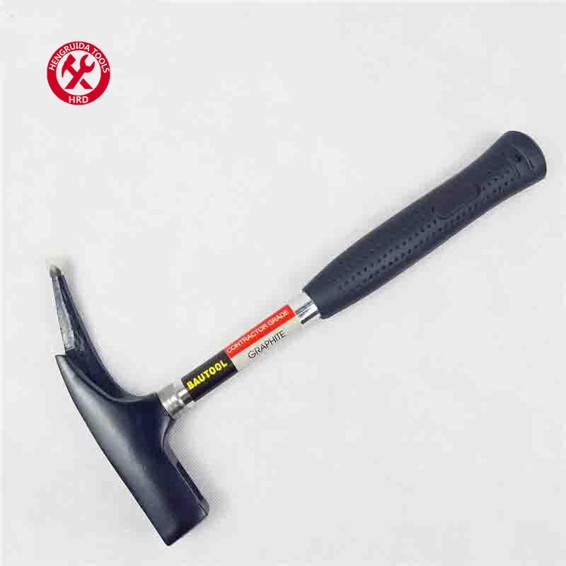 Roofing Claw Hammer Steel Tubular Handle Roof Hammer Roof Jaw