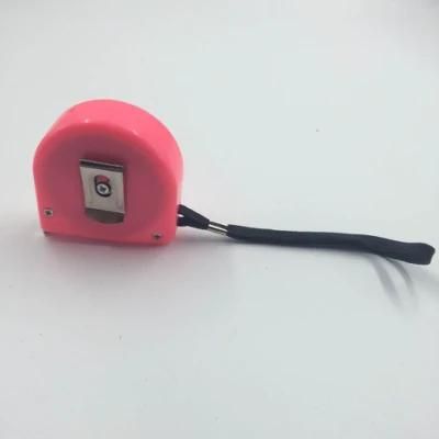 Pink ABS Tape Measure with Good Design About Automatic Zero-Point Correction