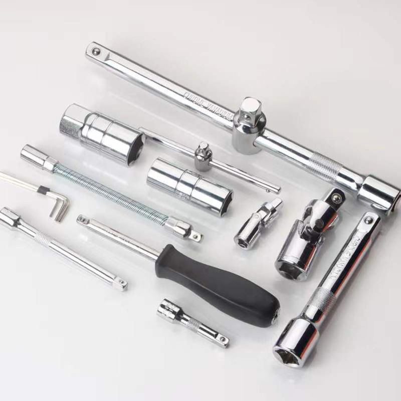 172 PCS Cabinet Tools Hand Box Socket Wrench Case Kit Hardware Auto Repair Automotive Sets Tool Set