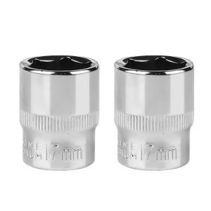 1/4 3/8 1/2 Chrome Vanadium Polished Matte Drive Hex Short Socket