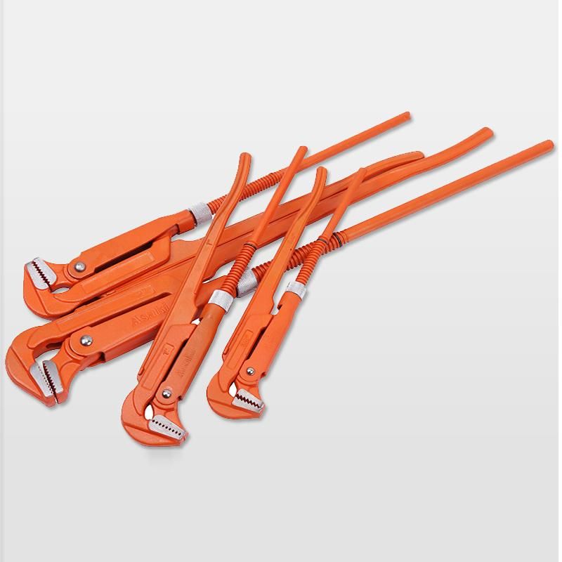 90 Degree Bent Nose Pipe Wrench