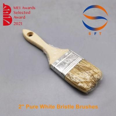 2&prime; &prime; Pure White Bristle Brushes Paint Brushes for FRP Laminating