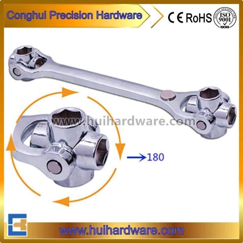 8 in 1 CRV Combination Socket Wrench