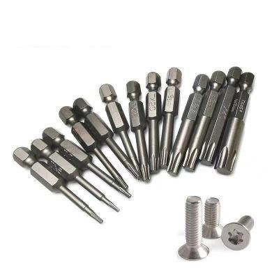 13PCS Multifunctional S2 Steel Drill Bit Set High Hardness S2 Hexagonal Handle Screwdriver Bit Set