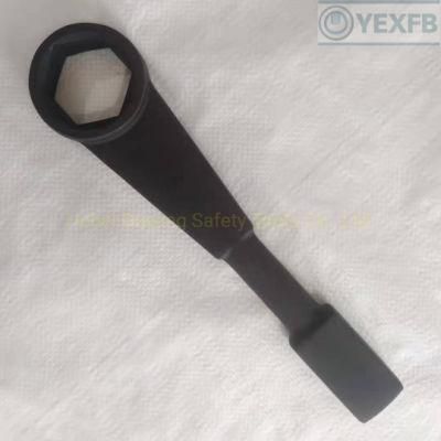 40cr-V Steel Straight Striking/Slogging/Hammer Box/Ring Wrench/Spanner, 50mm