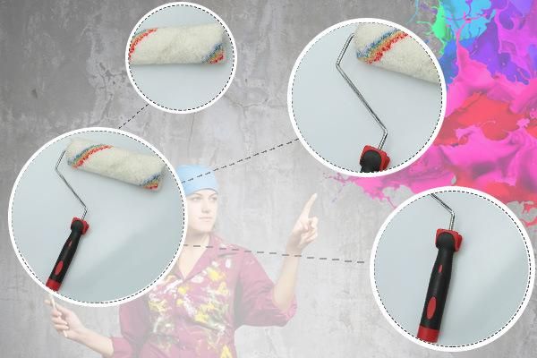 Professional Industrial Synthetic Fiber Paint Brush Roller