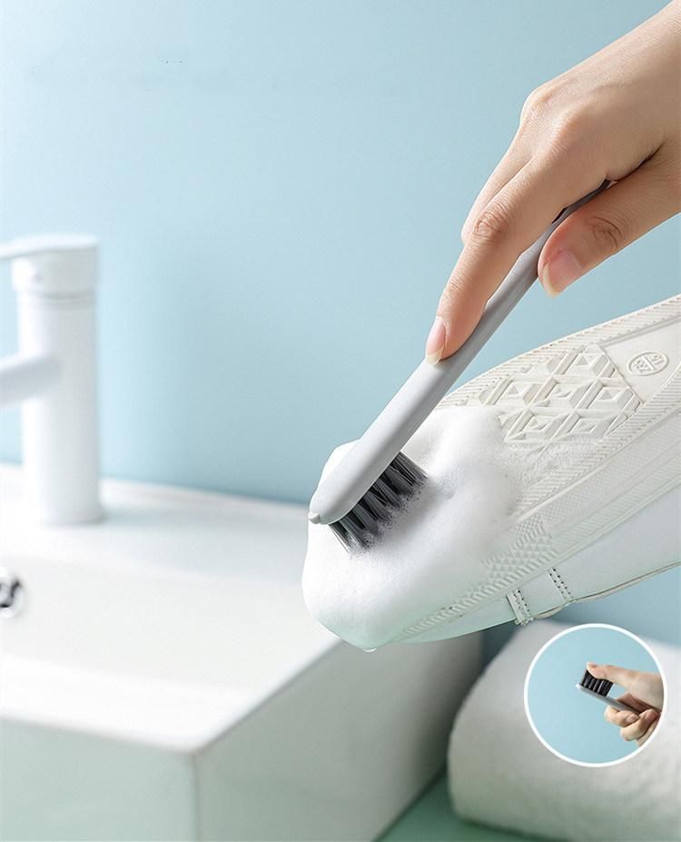 Creative Design Small Separable Nylon Soft Cloth Shoe Brush