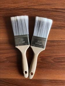 Wooden Handle Paint Brush with Tapered Filaments Material