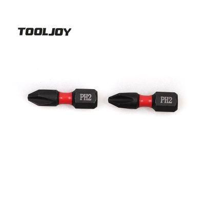 Useful Tool Accessory Black Impact Torsion Philips Screwdriver Bit