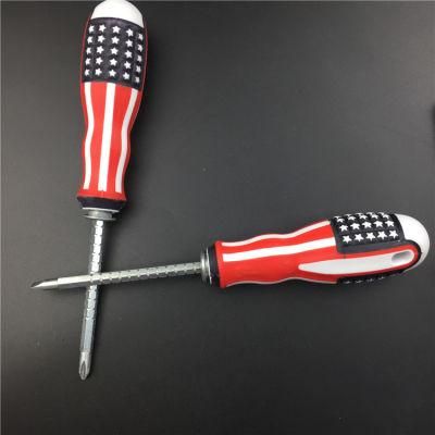 American Flag Screwdriver Double Head Removable Durable Phillips Screwdriver Driver